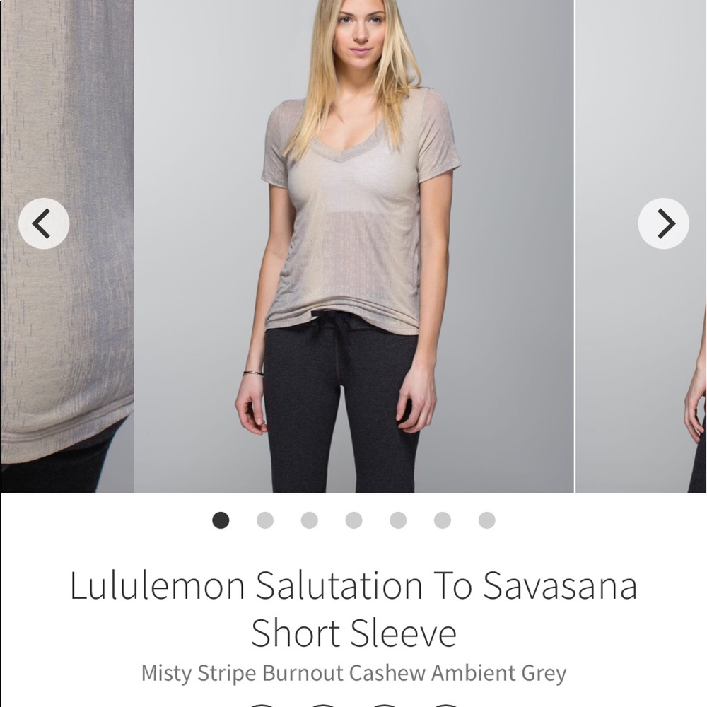 Lululemon salutation to savasana tee